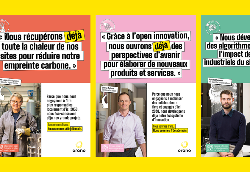 Cas client Orano - Nous sommes #déjàdemain - Transformation & engagement